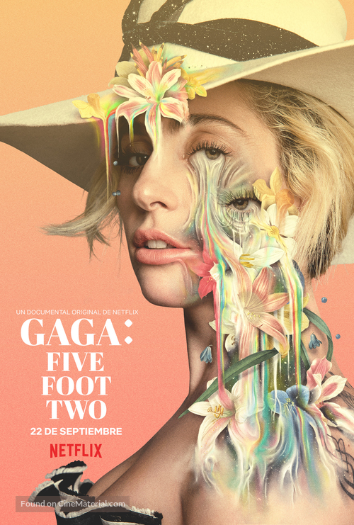 Gaga: Five Foot Two - Argentinian Movie Poster