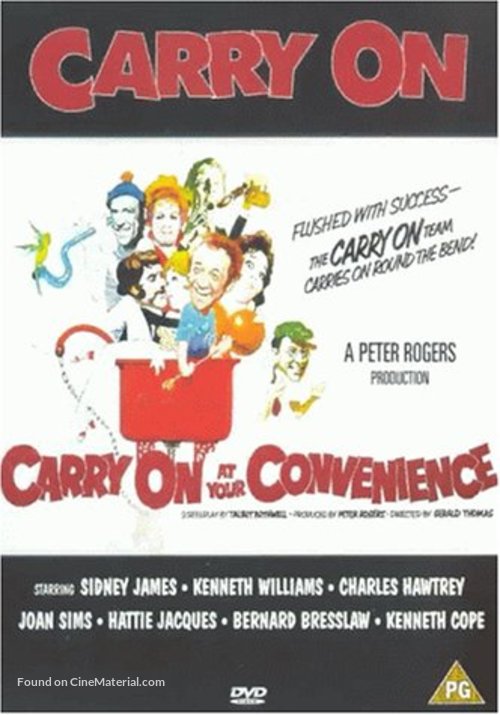 Carry on at Your Convenience - British DVD movie cover