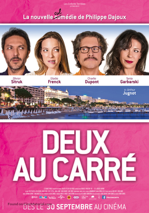 Deux au carr&eacute; - Belgian Movie Poster