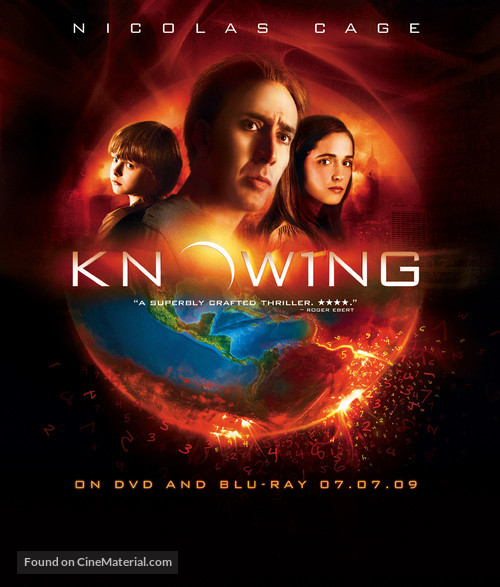 Knowing - Video release movie poster