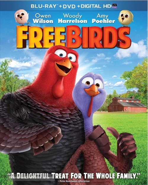 Free Birds - Blu-Ray movie cover