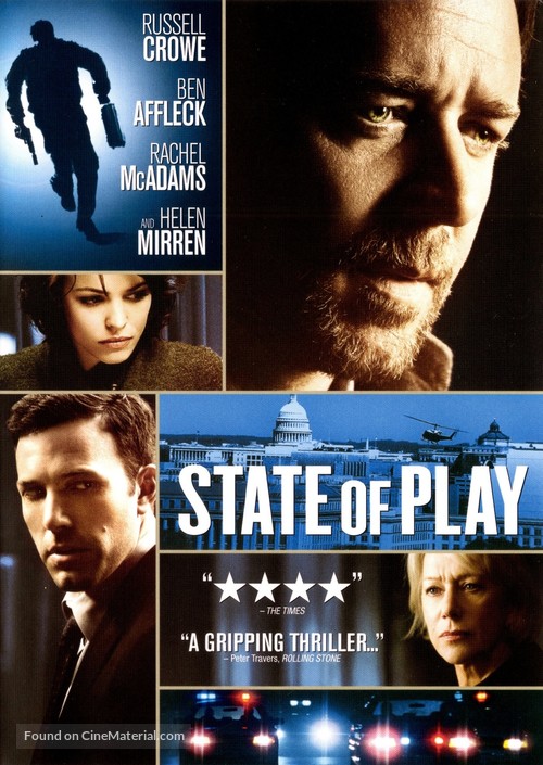 State of Play - DVD movie cover