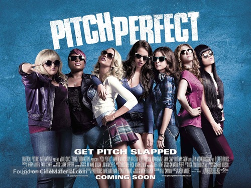 Pitch Perfect - British Movie Poster