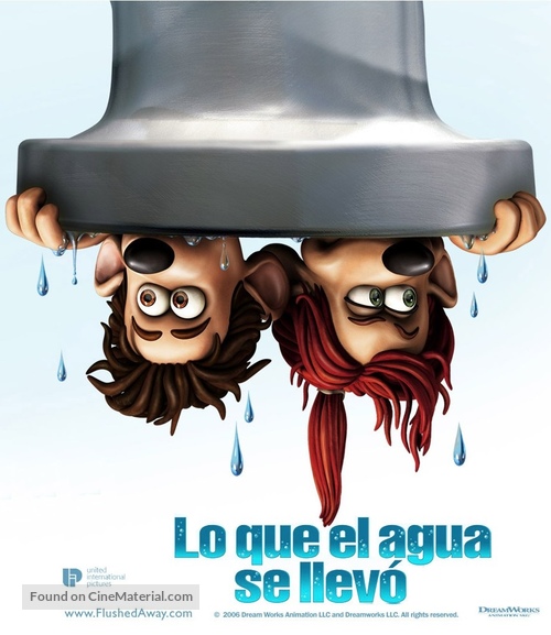 Flushed Away - Mexican Movie Poster