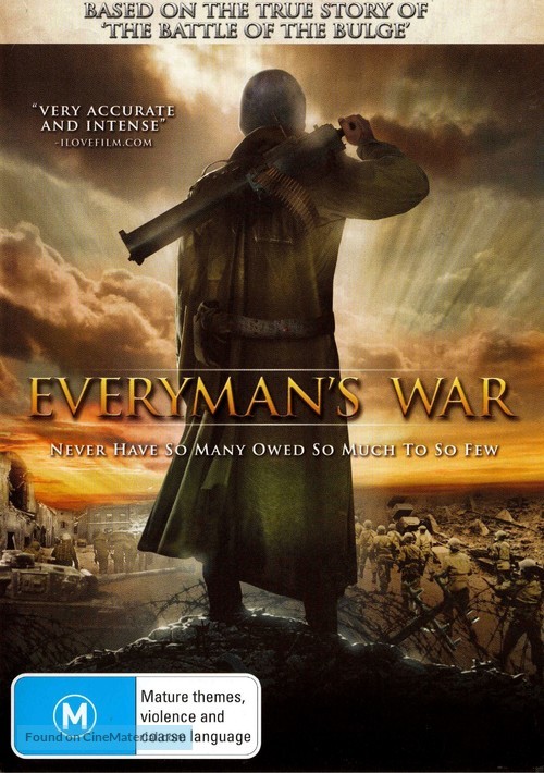 Everyman&#039;s War - Australian DVD movie cover