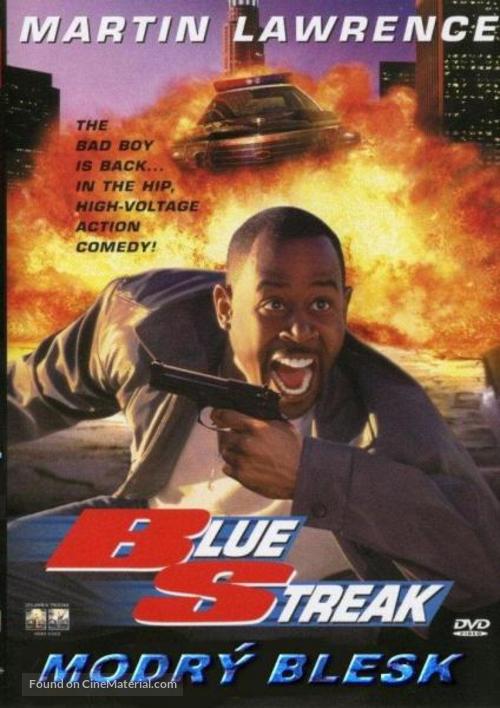 Blue Streak - Czech DVD movie cover