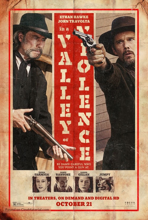 In a Valley of Violence - Movie Poster