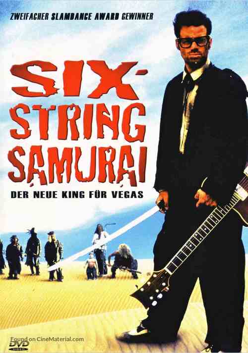 Six-String Samurai - German DVD movie cover