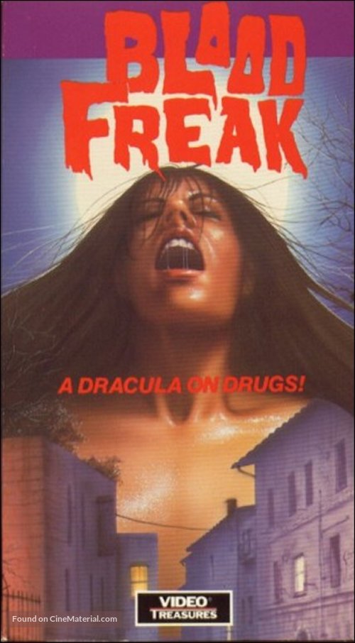 Blood Freak - VHS movie cover