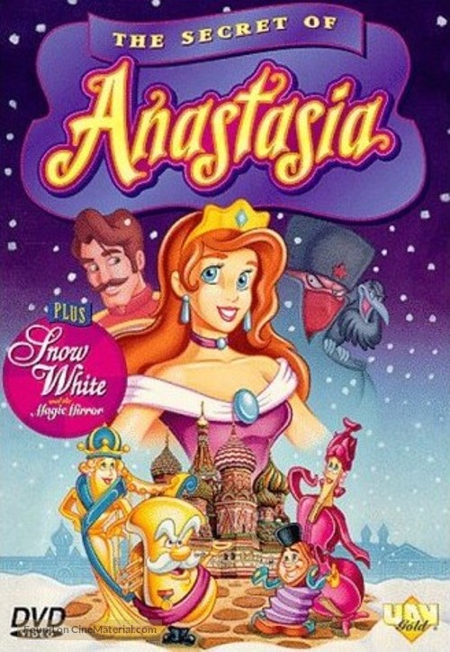 The Secret of Anastasia - DVD movie cover