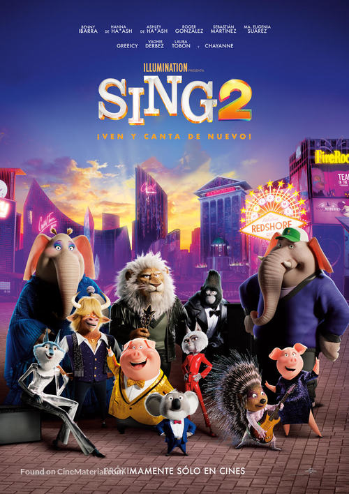 Sing 2 - Argentinian Movie Poster