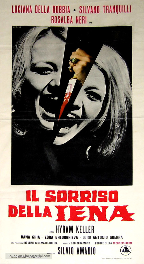 Il sorriso della iena - Italian Movie Poster
