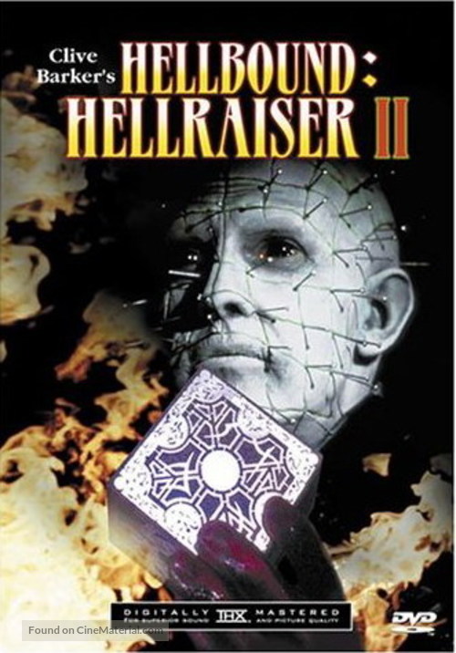 Hellbound: Hellraiser II - DVD movie cover