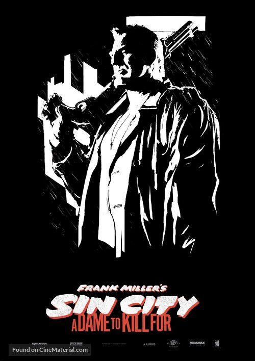 Sin City: A Dame to Kill For - Australian Movie Poster