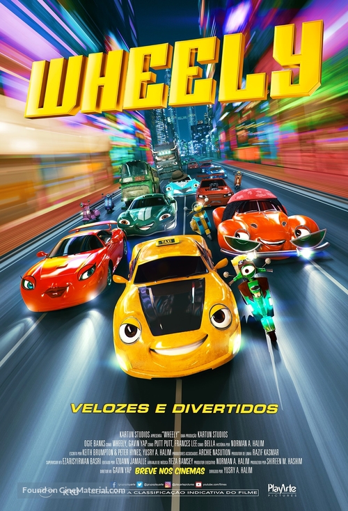 Wheely - Brazilian Movie Poster