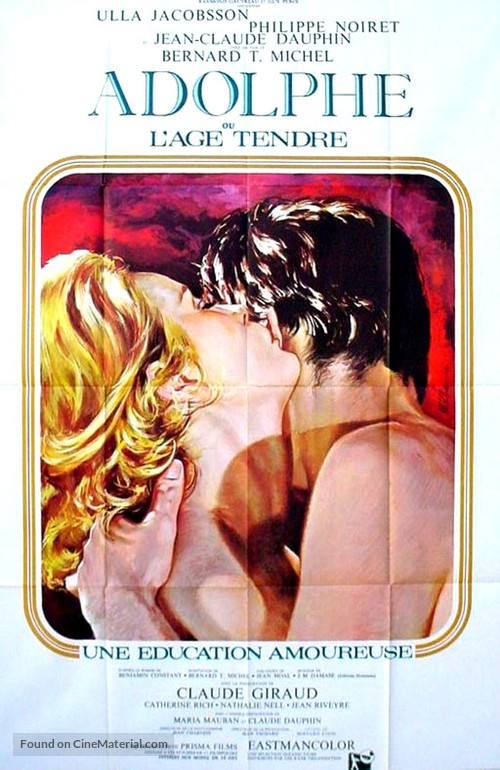 Adolphe, ou l&#039;&acirc;ge tendre - French Movie Poster