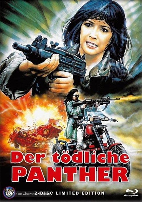 Jing tian long hu bao - German Blu-Ray movie cover
