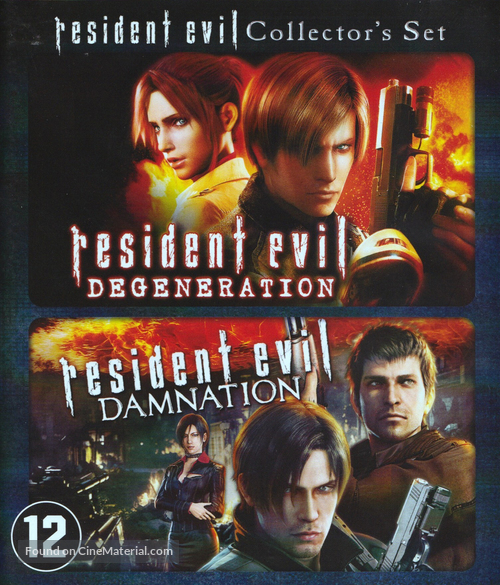 Resident Evil: Degeneration - Dutch Blu-Ray movie cover