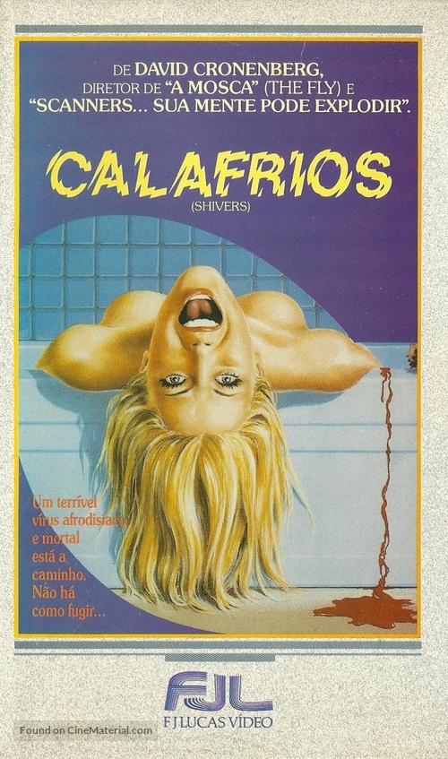 Shivers - Brazilian VHS movie cover