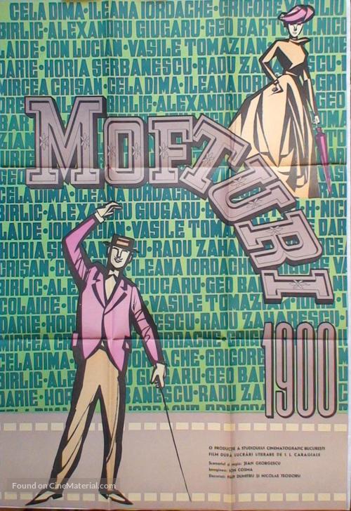 Mofturi 1900 - Romanian Movie Poster