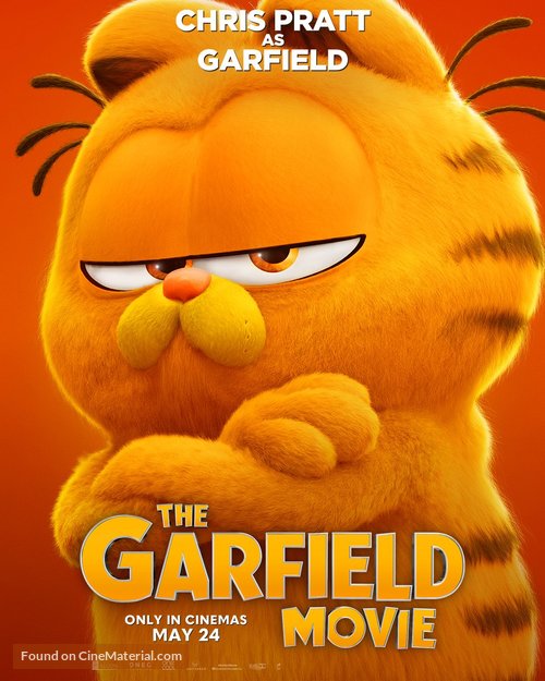 The Garfield Movie - British Movie Poster