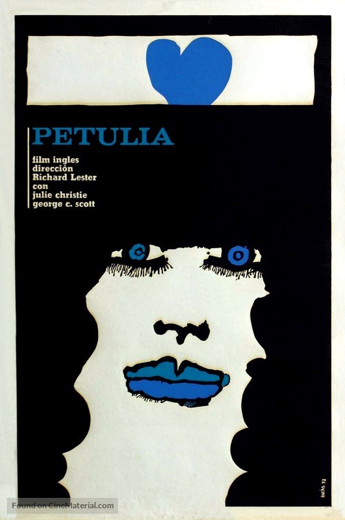 Petulia - Cuban Movie Poster