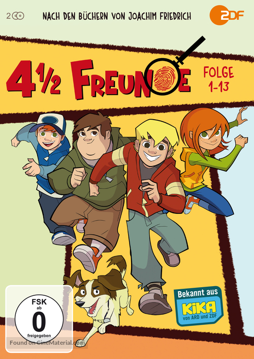 &quot;Four and a Half Friends&quot; - German DVD movie cover