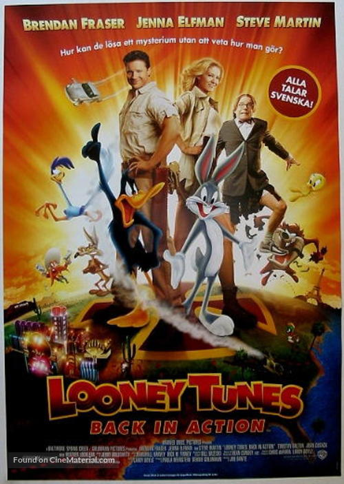 Looney Tunes: Back in Action - Swedish Movie Poster