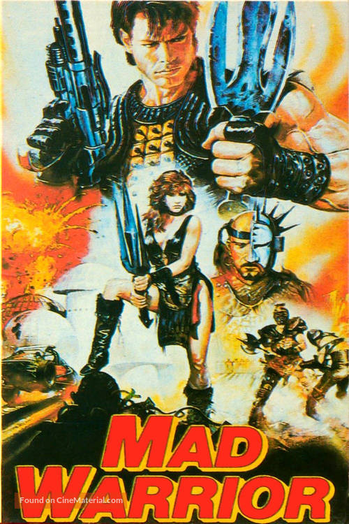 Mad Warrior - VHS movie cover