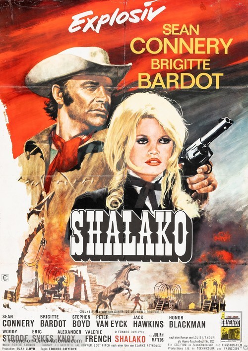 Shalako - German Movie Poster