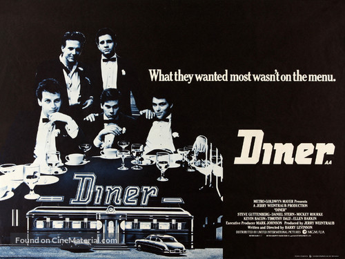 Diner - British Movie Poster