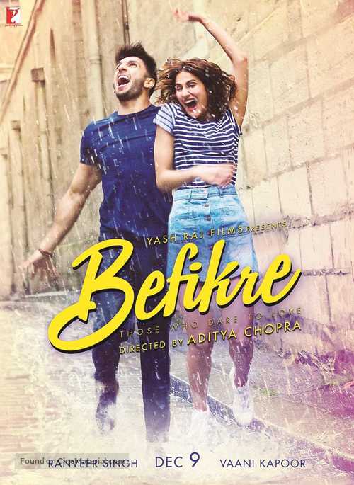 Befikre - Indian Movie Poster