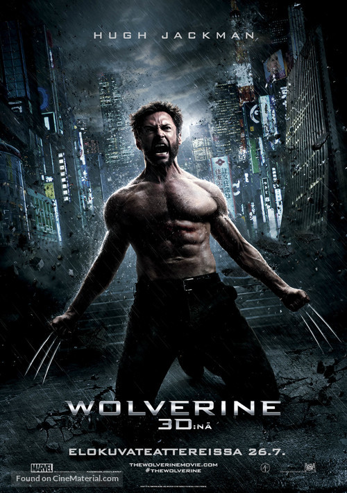 The Wolverine - Finnish Movie Poster