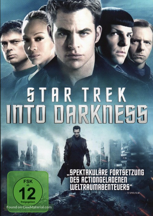 Star Trek Into Darkness - German Movie Cover