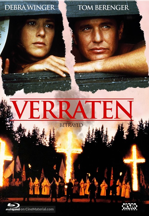 Betrayed - Austrian Blu-Ray movie cover
