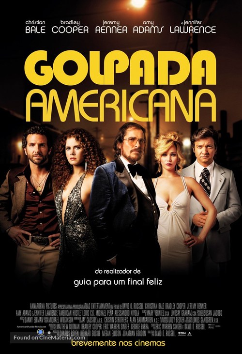 American Hustle - Portuguese Movie Poster