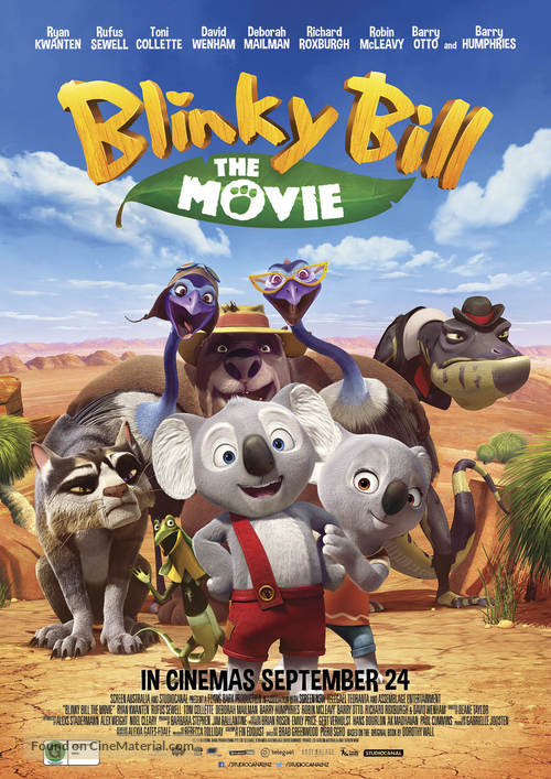 Blinky Bill the Movie - New Zealand Movie Poster