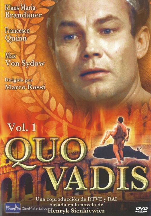&quot;Quo Vadis?&quot; - Spanish DVD movie cover