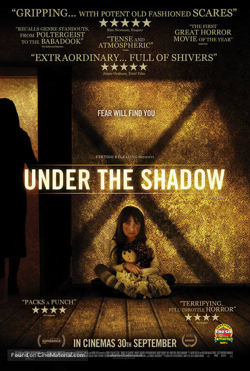 Under the Shadow - British Movie Poster