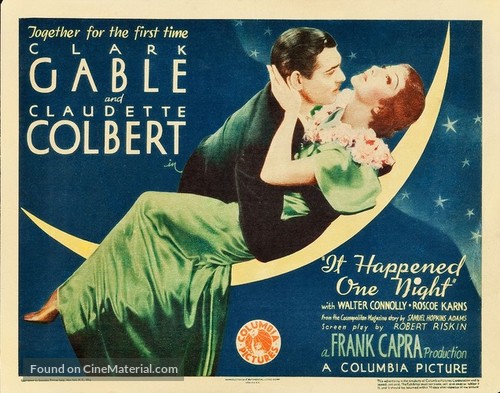 It Happened One Night - Movie Poster