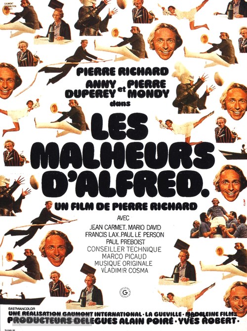 Les malheurs d&#039;Alfred - French Movie Poster