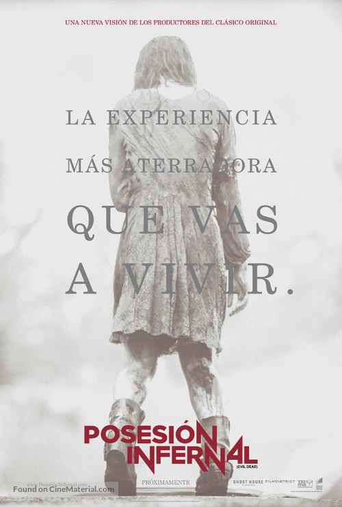 Evil Dead - Spanish Movie Poster