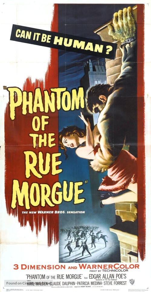 Phantom of the Rue Morgue - Movie Poster