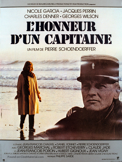 L&#039;honneur d&#039;un capitaine - French Movie Poster
