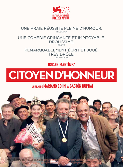 El ciudadano ilustre - French Movie Poster
