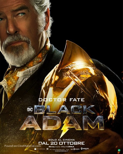 Black Adam - Italian Movie Poster