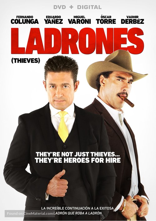 Ladrones - DVD movie cover