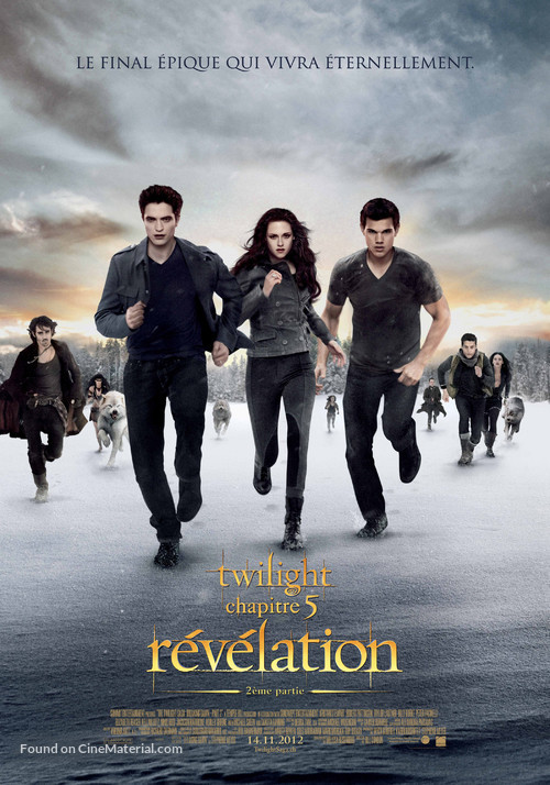The Twilight Saga: Breaking Dawn - Part 2 - Swiss Movie Poster