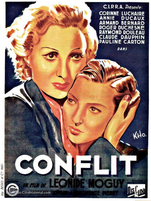 Conflit - French Movie Poster