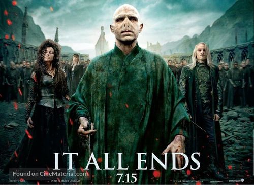 Harry Potter and the Deathly Hallows - Part 2 - British Movie Poster